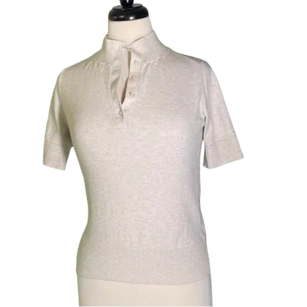 Everlane Cream Button Down Shirt for Women